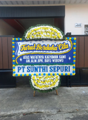 Papan Bunga Duka di Cilodong