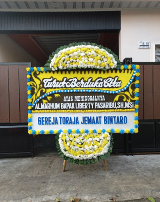 Papan Bunga Duka di Cilodong